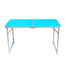 Modern portable aluminum table outdoor furniture white table for camping or picnic